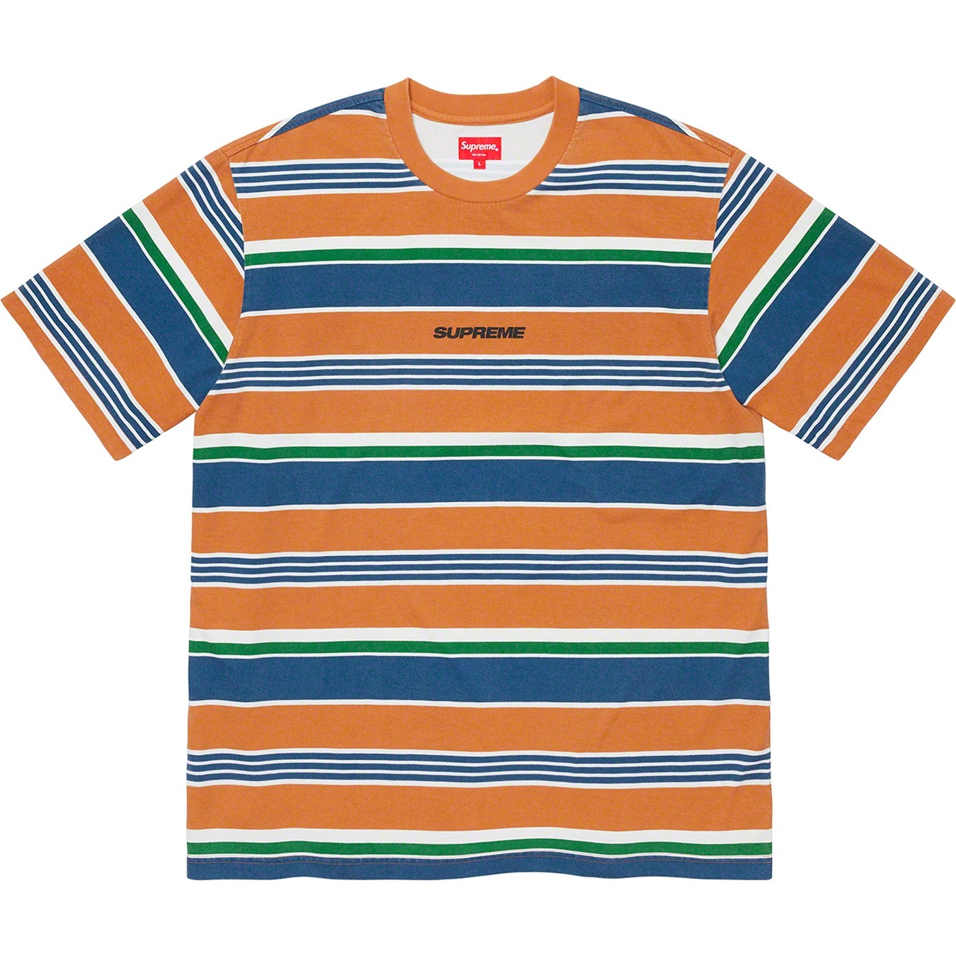 Stripe S/S Top view 3